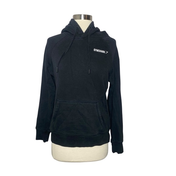 Gymshark Black Pullover Hoodie Jacket - Picture 1 of 6